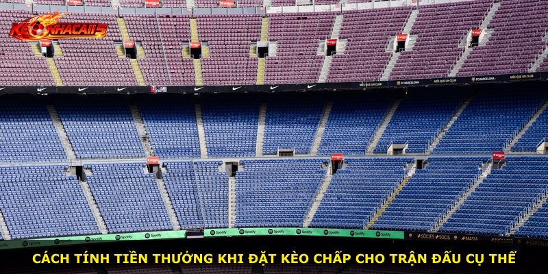 Cách tính tiền thưởng khi đặt kèo chấp cho trận đấu cụ thể
