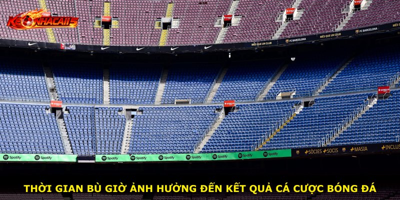 Thời gian bù giờ ảnh hưởng đến kết quả cá cược bóng đá
