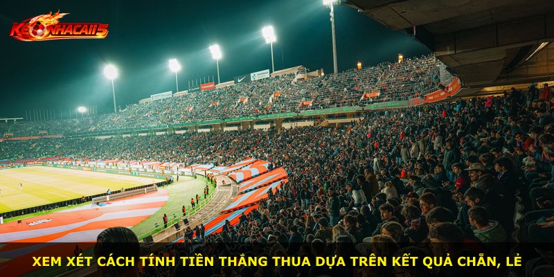 Xem xét cách tính tiền thắng thua dựa trên kết quả chẵn, lẻ
