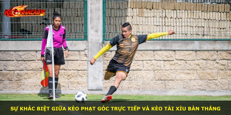 Sự khác biệt giữa kèo phạt góc trực tiếp và kèo tài xỉu bàn thắng