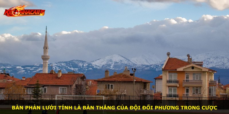 Bàn phản lưới tính là bàn thắng của đội đối phương trong cược